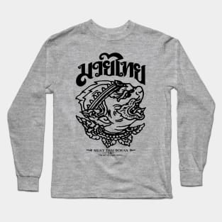 Muay Thai Hanuman Long Sleeve T-Shirt